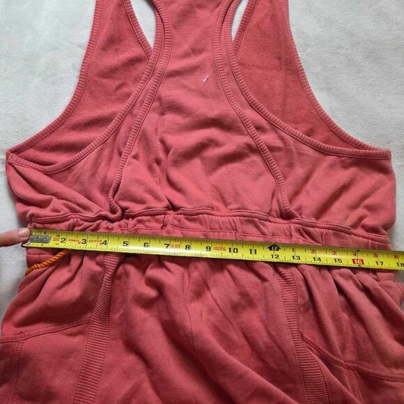 New XL Anthropologie Daily Practice Cloud Rest sleeveless v-neck cargo jumpsuit - Picture 12 of 13